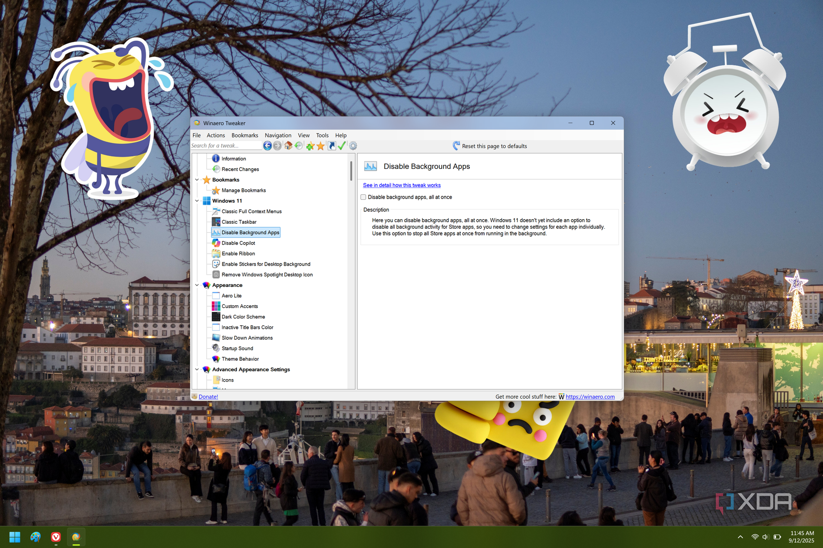 6 changes I made to Windows 11 with Winaero Tweaker