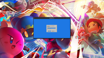 Screenshot of a Linux desktop showing the WinApps setup showing the option to install or uninstall the program