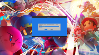 Screenshot of a Linux desktop showing the WinApps setup showing the option to install supported apps manually or automatically