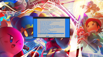Screenshot of a Linux desktop showing the WinApps setup showing a list of additional applications installed on a Windows system that can be added to Linux