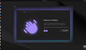 WinBoat welcome screen