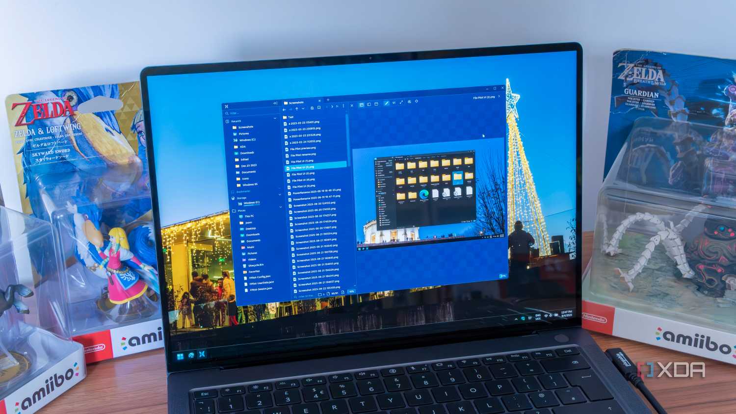 A Windows 11 laptop running File Pilot