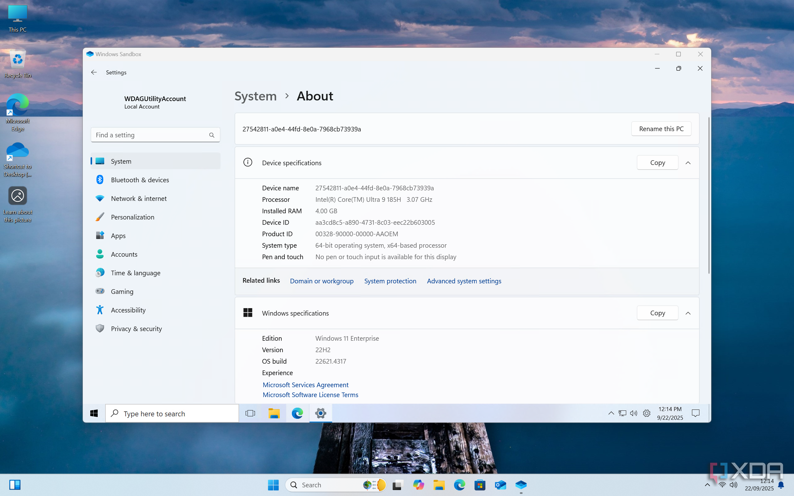 Windows Sandbox is a criminally underrated feature