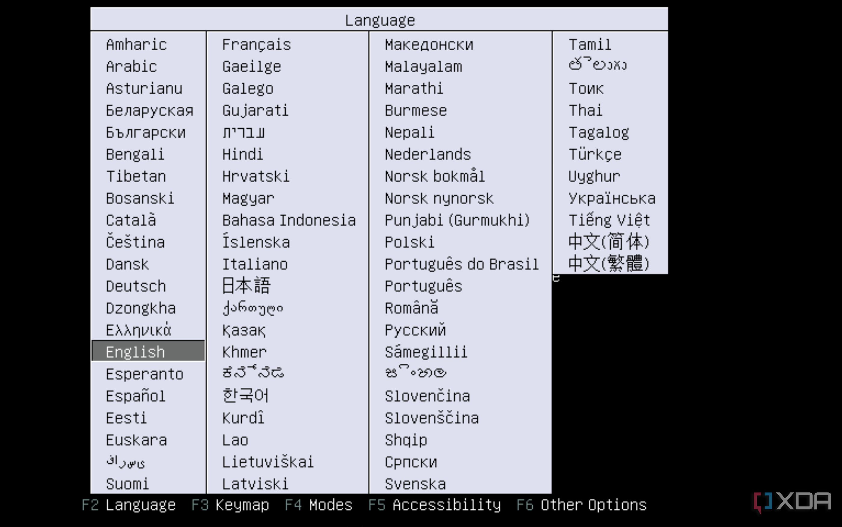 Winux language