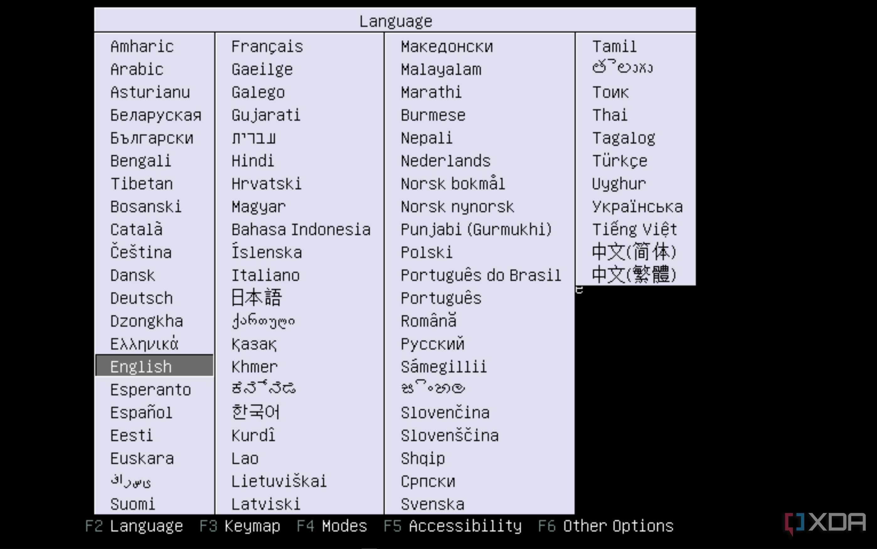 Winux language