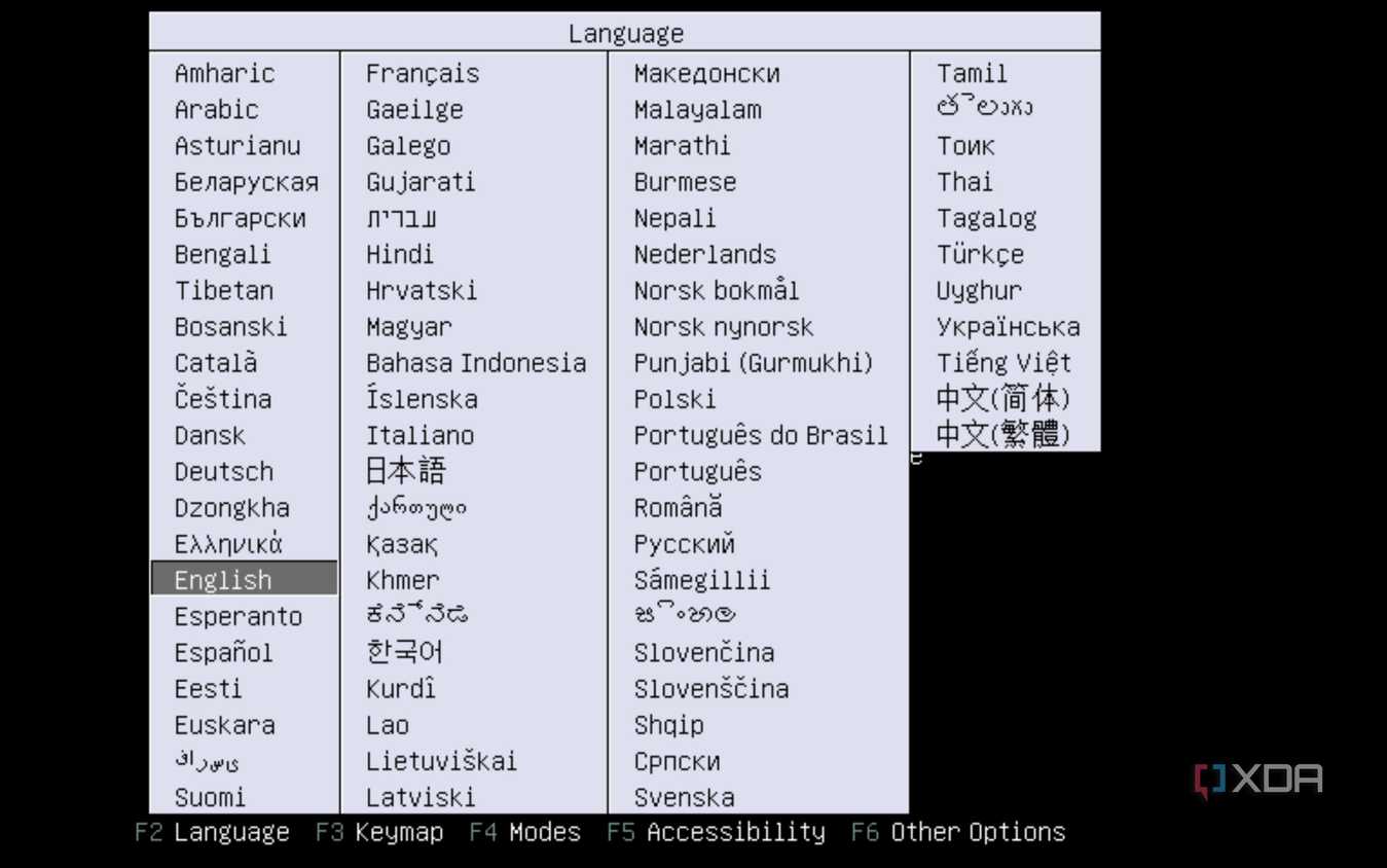 Winux language