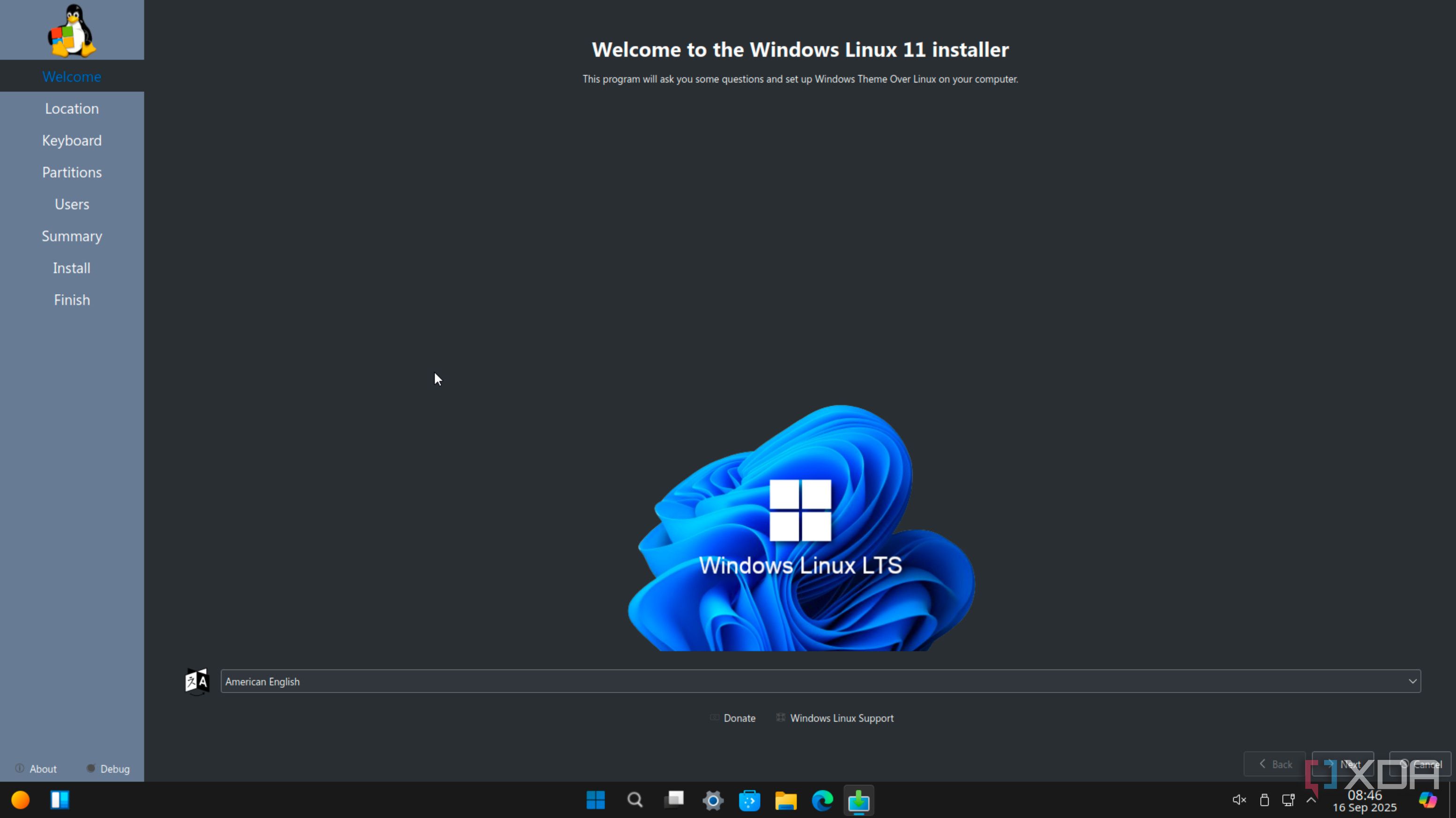 Winux installer
