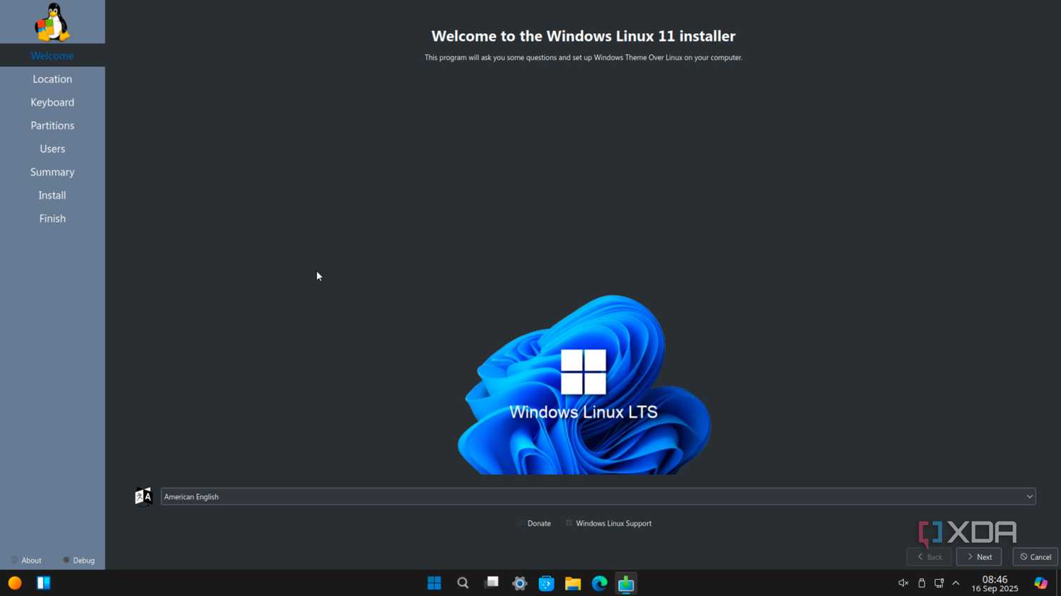 Winux installer