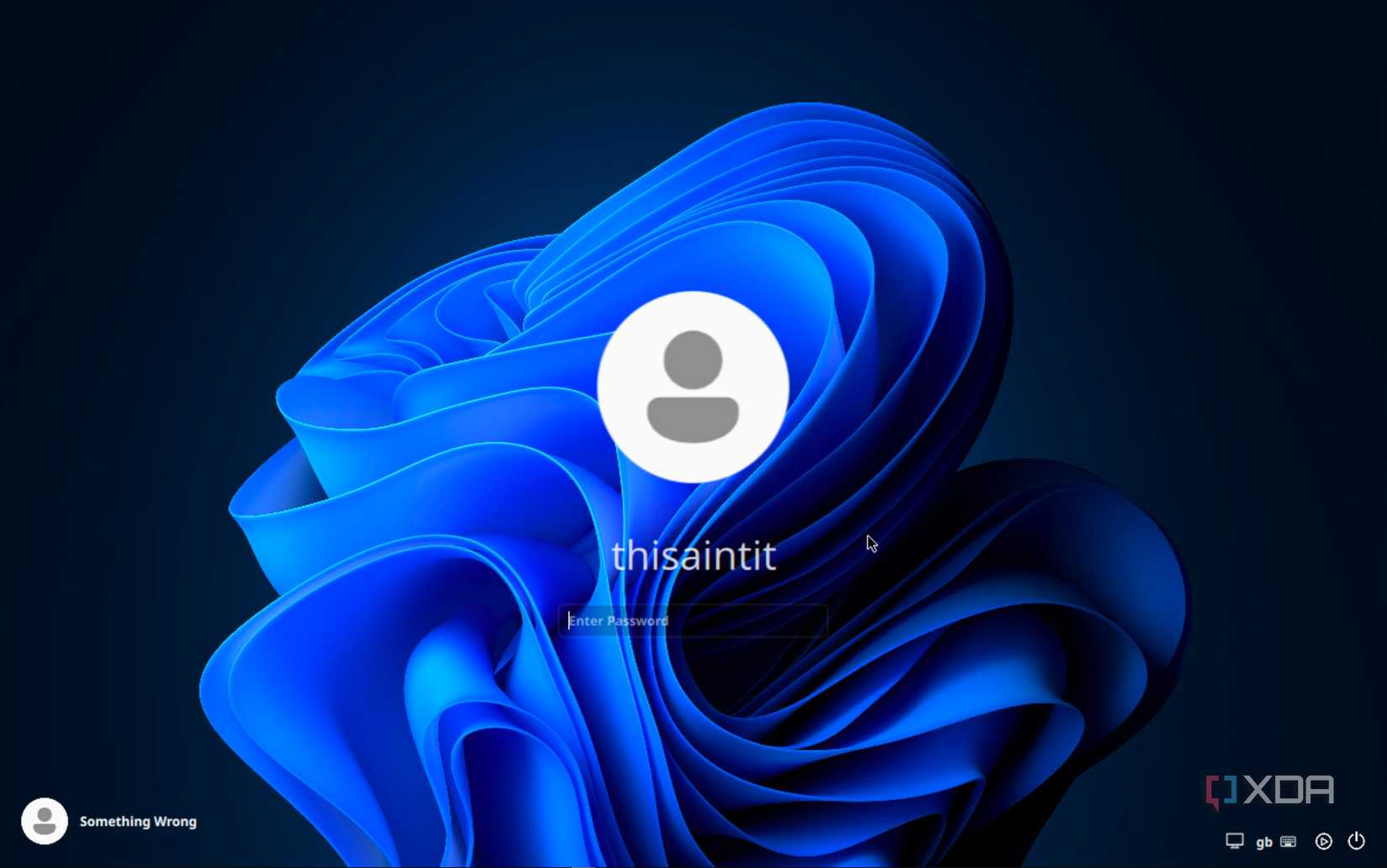 Winux login