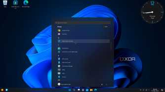 Winux Start menu