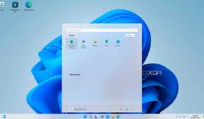 Winux Start menu