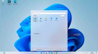Winux Start menu