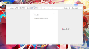 Screenshot of WPS Office for Windows running in Linux using WinApps