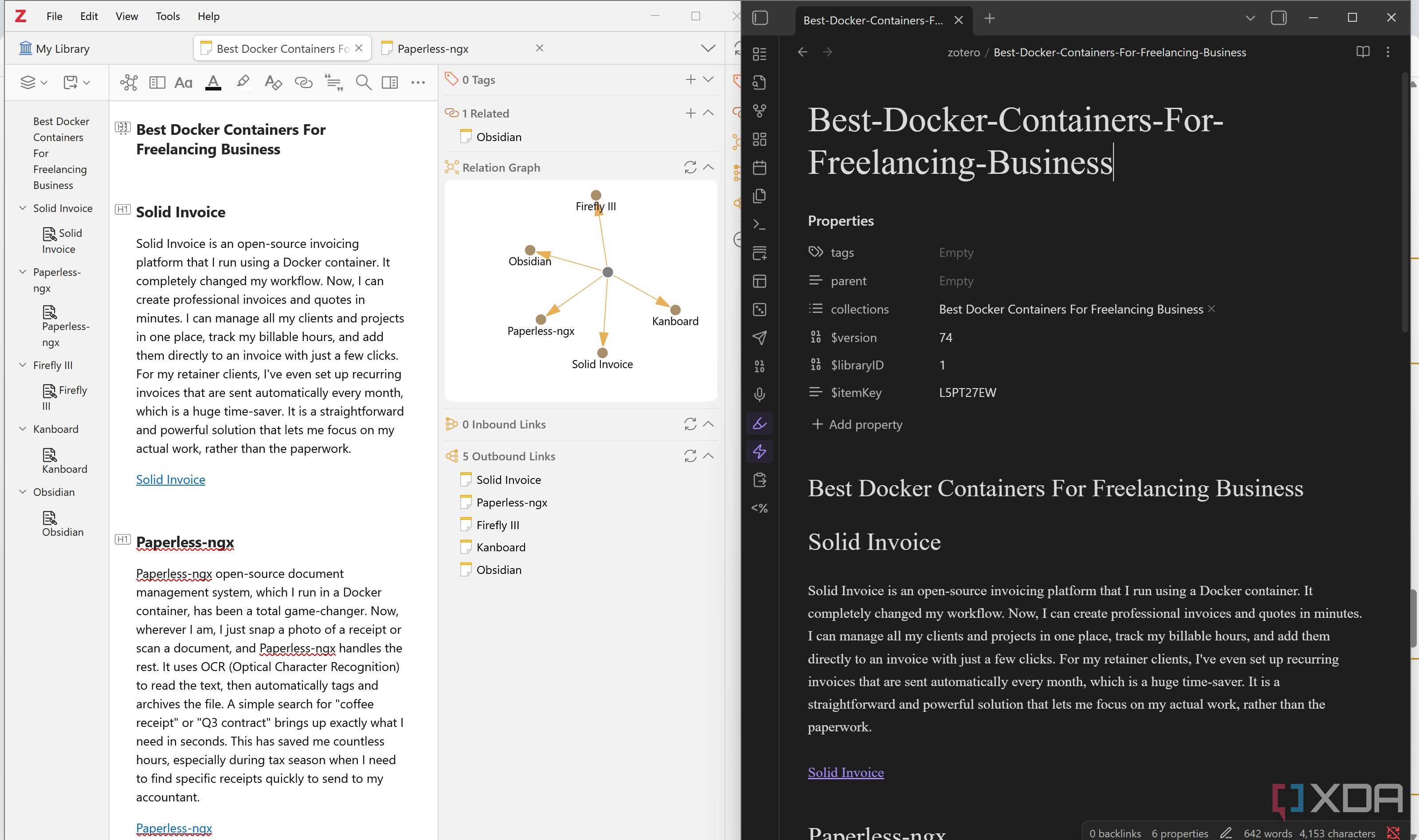 zotero obsidian notes in sync with better notes