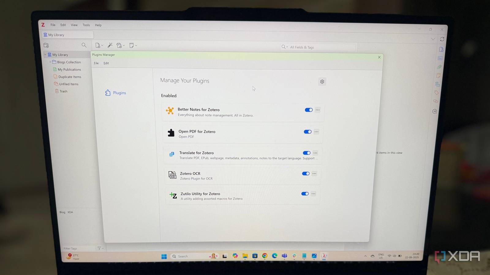 Zotero plugins that are productivity booster