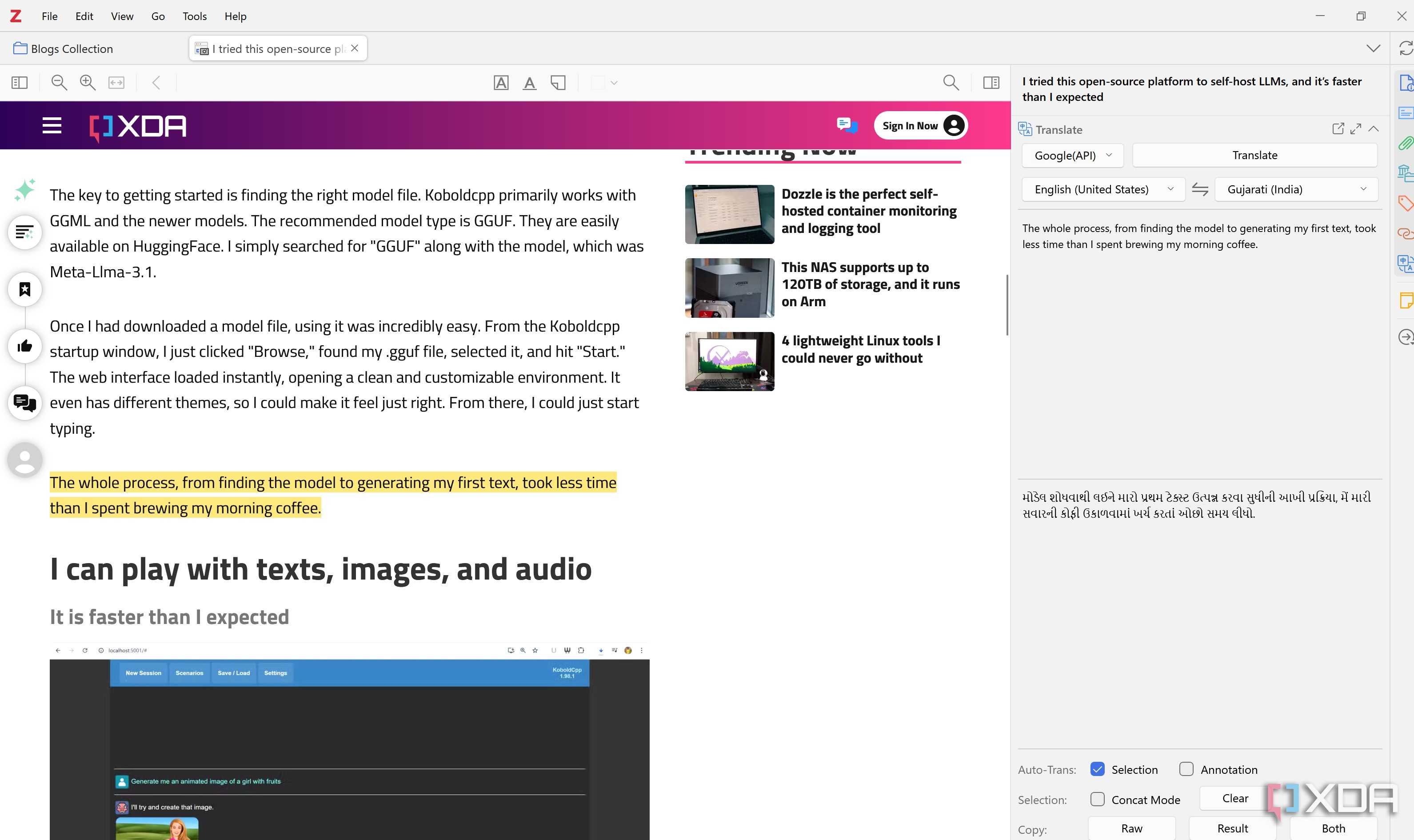 Zotero PDF Translate