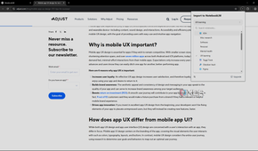 Adding web page to NotebookLM via NotebookLM Web Importer