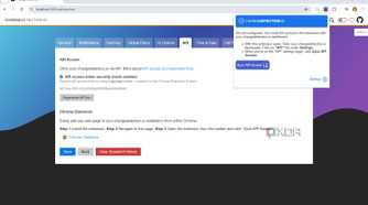 API Sync for Chrome Extension in ChangeDetection