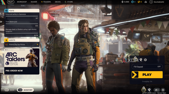 A duo lobby in Arc Raiders.