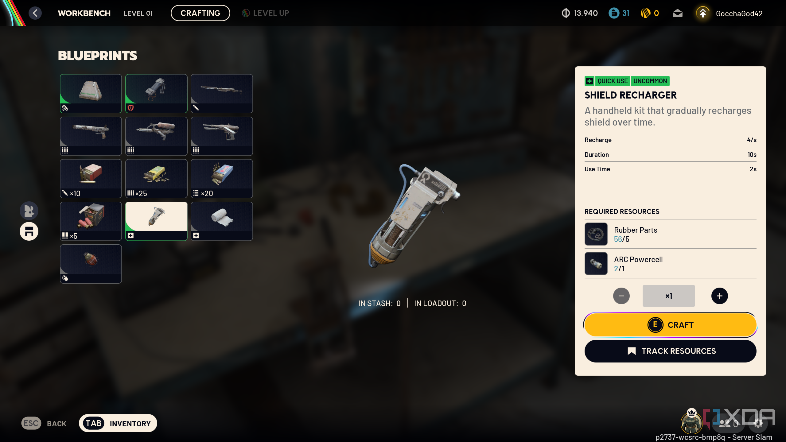 Shield recharger in Arc Raiders.