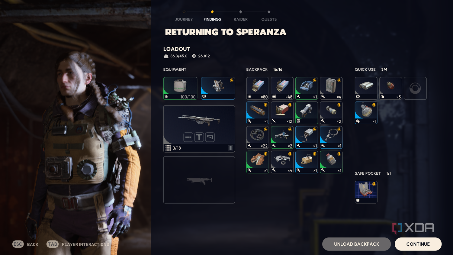 Returning underground with a full loadout in Arc Raiders.