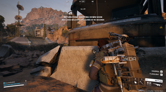 Taking cover in Arc Raiders.