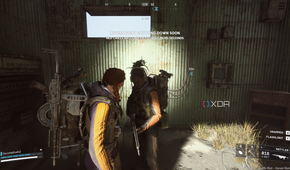 Teaming up with a stranger in Arc Raiders.