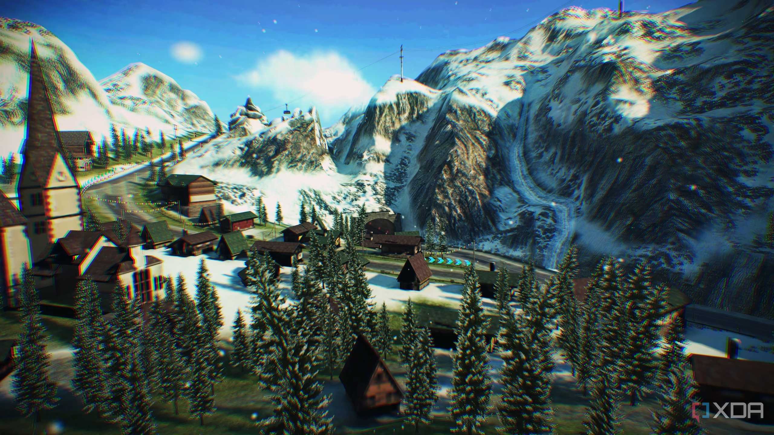 The Alps in Asphalt 8.