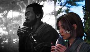 Naoe and her father playing a musical instrument in Assassin's Creed Shadows.