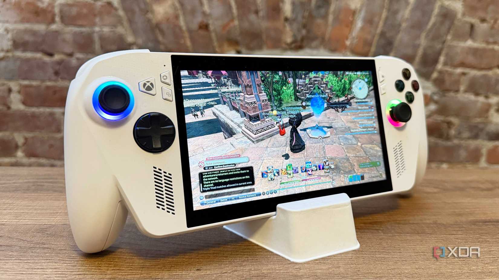 Image of Final Fantasy XIV running on Asus ROG Xbox Ally.