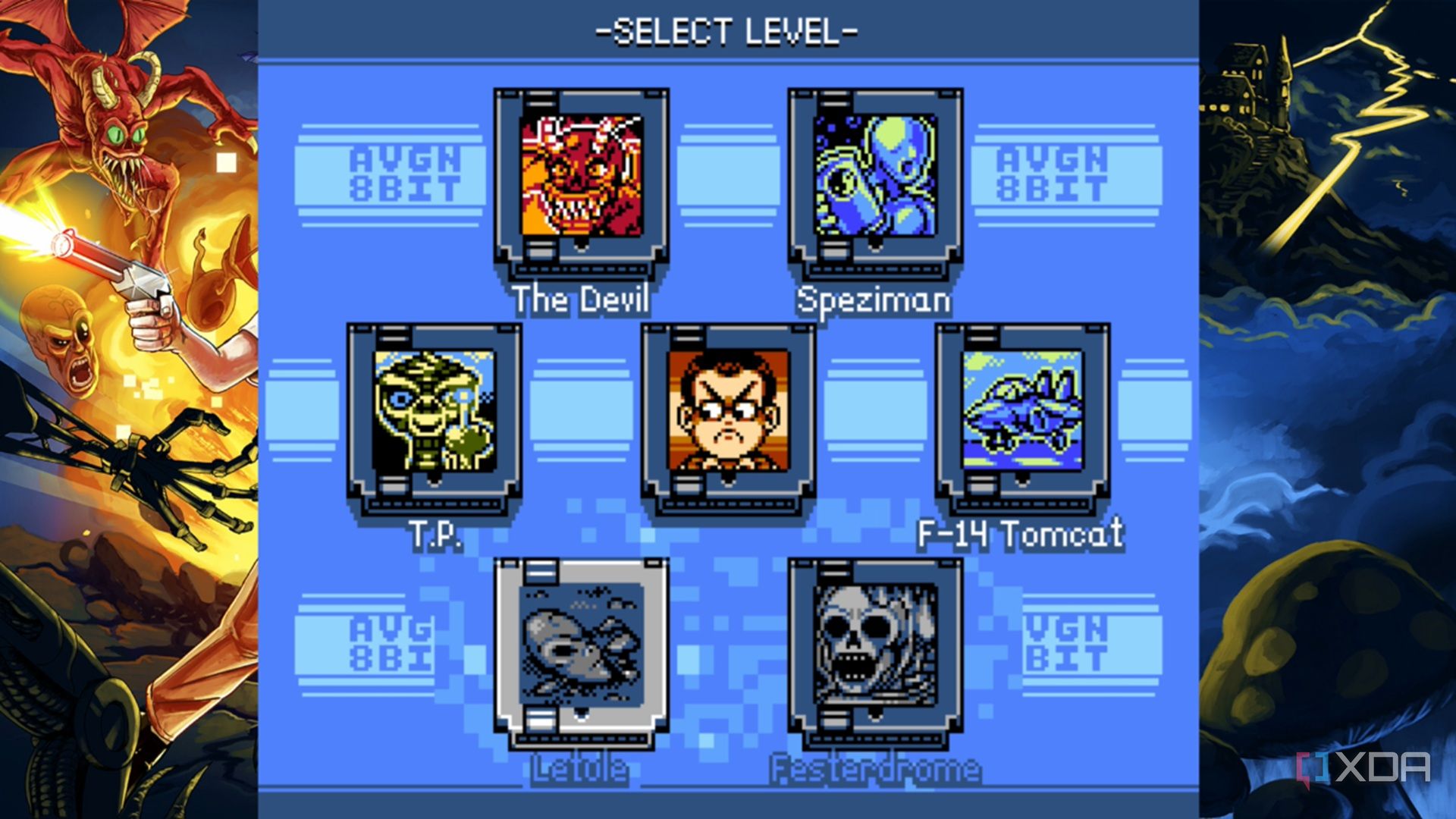 I get frustrated playing Angry Video Game Nerd 8-Bit, but that's the point
