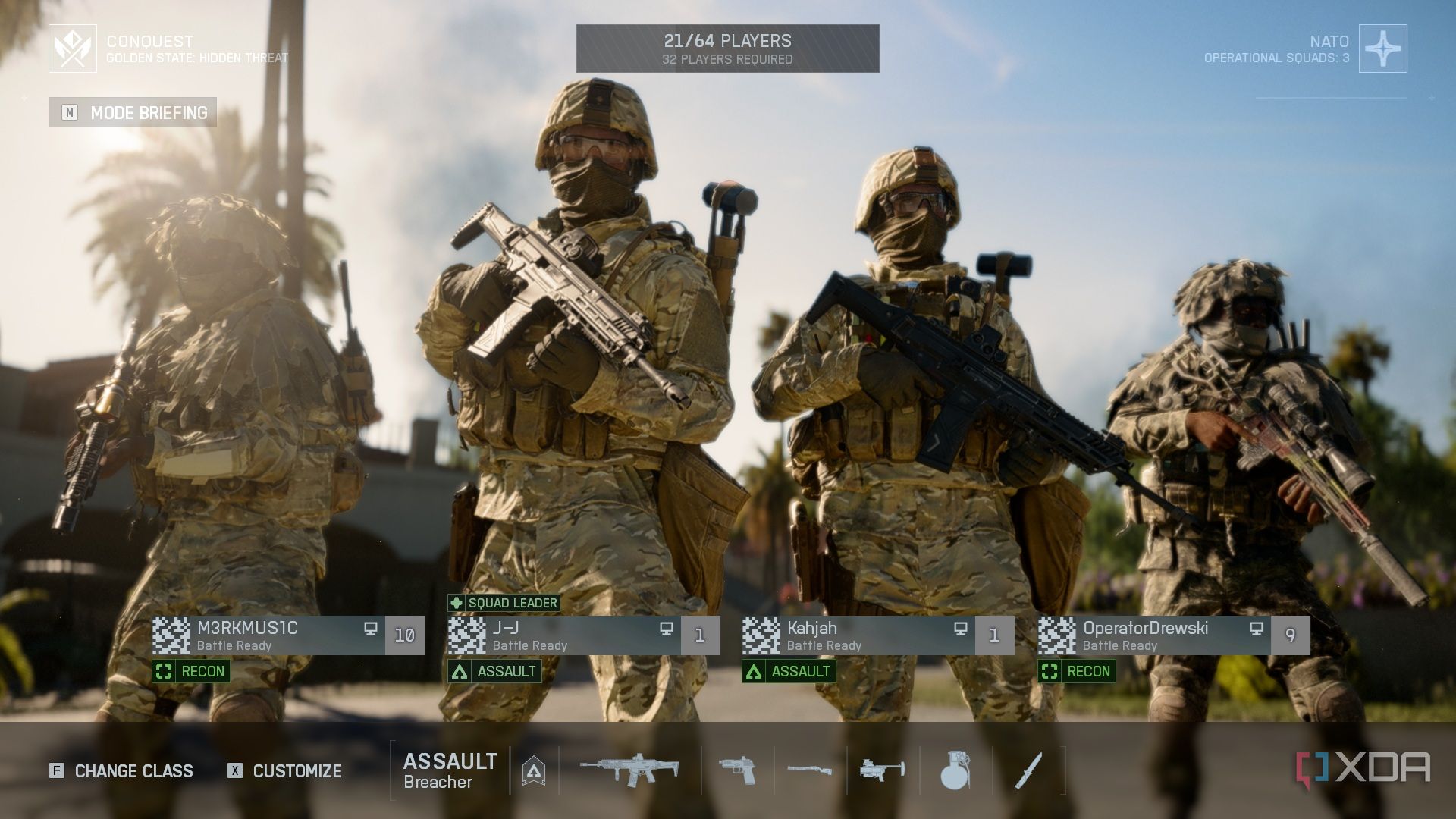 A screenshot of gameplay in the Season 1 content of Battlefield 6