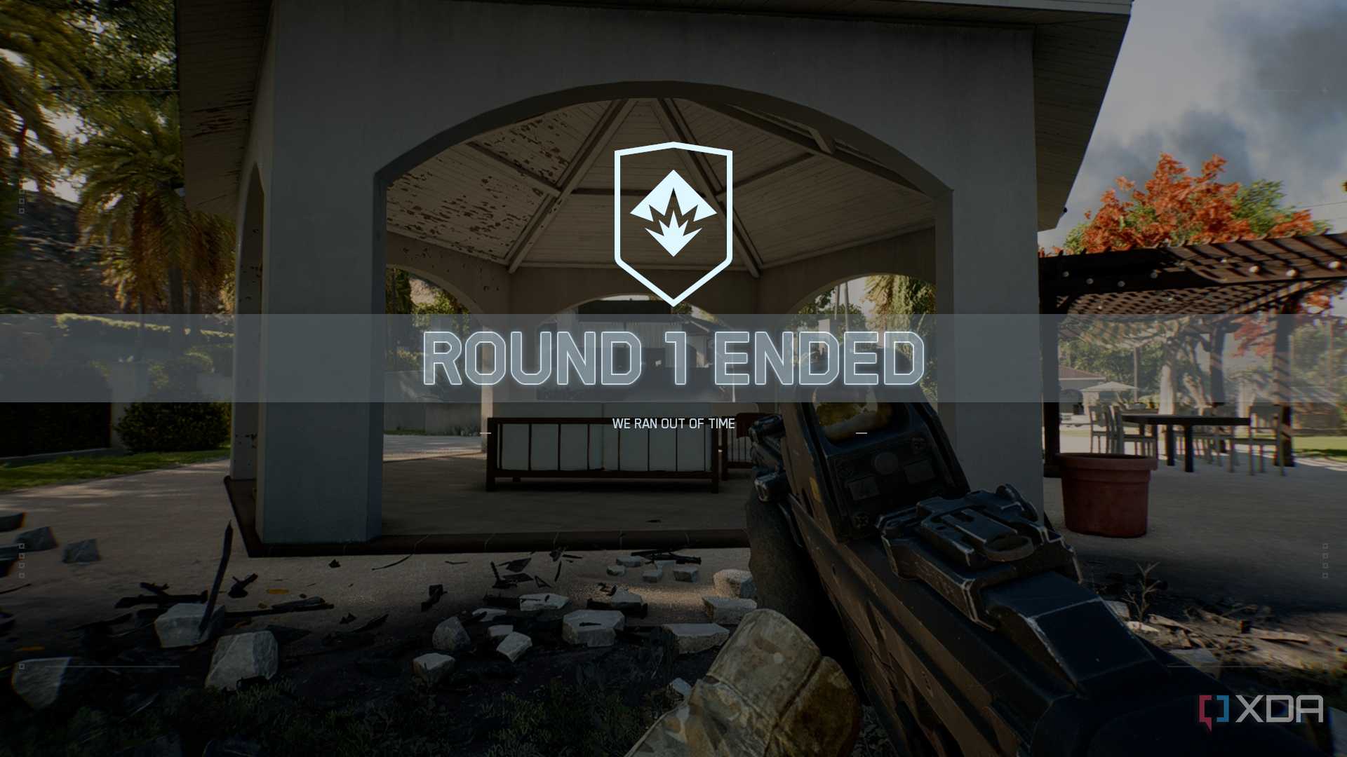 A screenshot of Sabotage gameplay in the Season 1 content of Battlefield 6