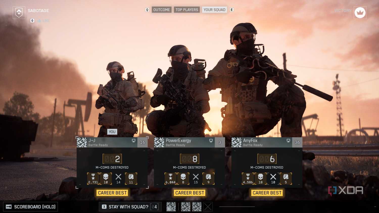 A screenshot of Strikepoint gameplay in the Season 1 content of Battlefield 6