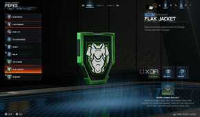 A screenshot of perks in the multiplayer beta of Call of Duty Black Ops 7