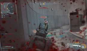 A screenshot of gameplay from the multiplayer beta of Call of Duty Black Ops 7