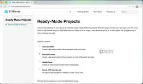 ESPHome web page for Readymade project to select Bluetooth Proxy option
