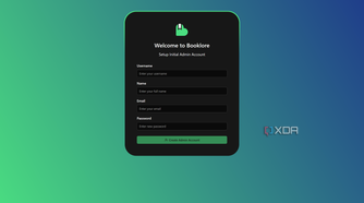 BookLore welcome page