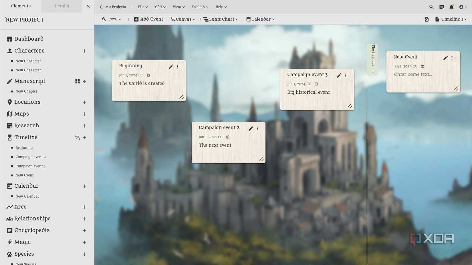 This cloud-based writing app is the ultimate world-building tool