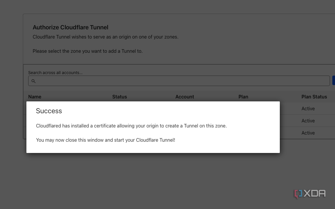 cloudflare tunnel installed