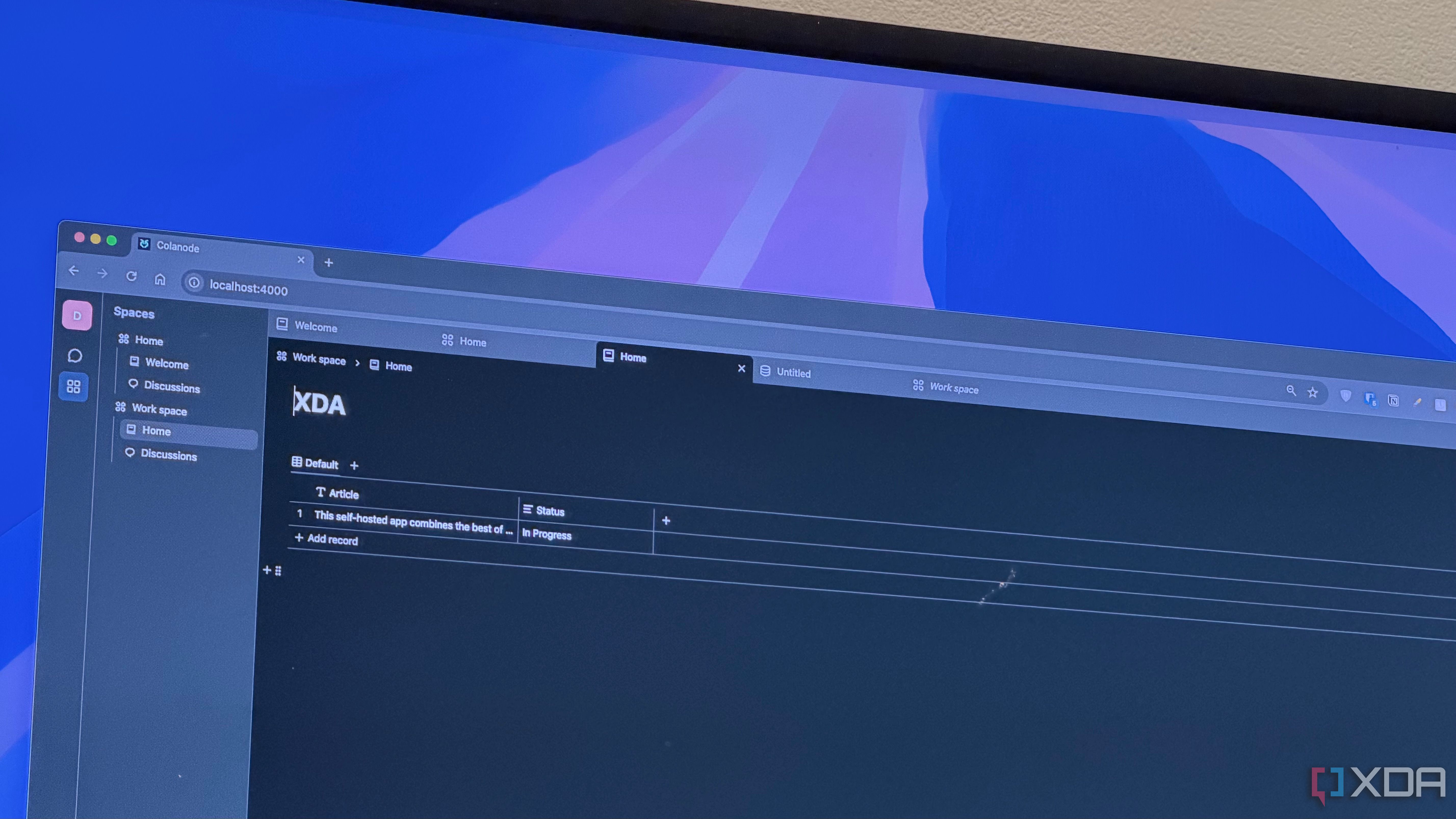 colanode running on mac