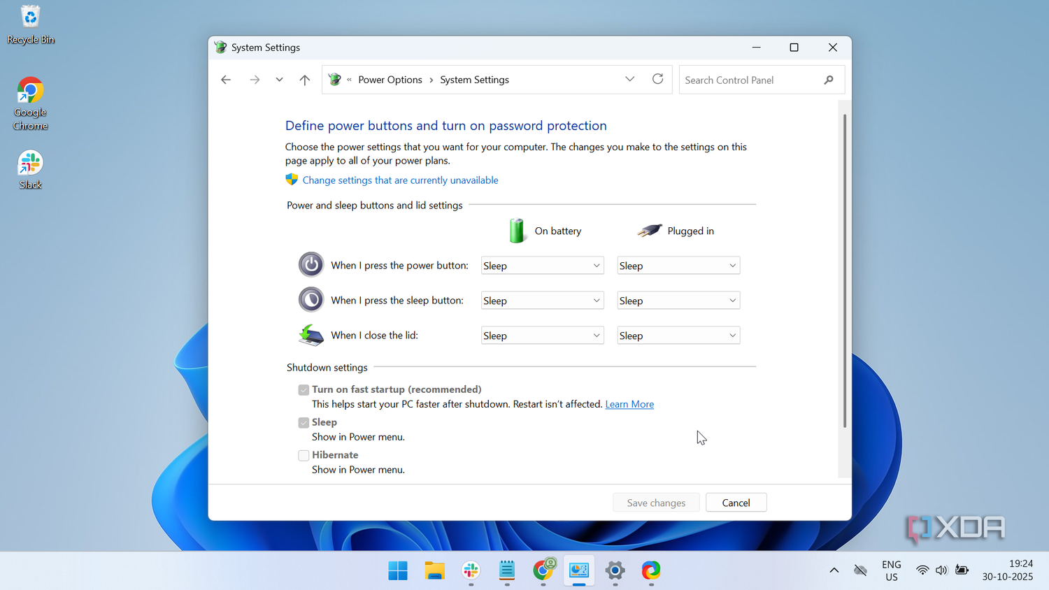 Service Option Panel Microsoft needs to stop phasing out Control Panel