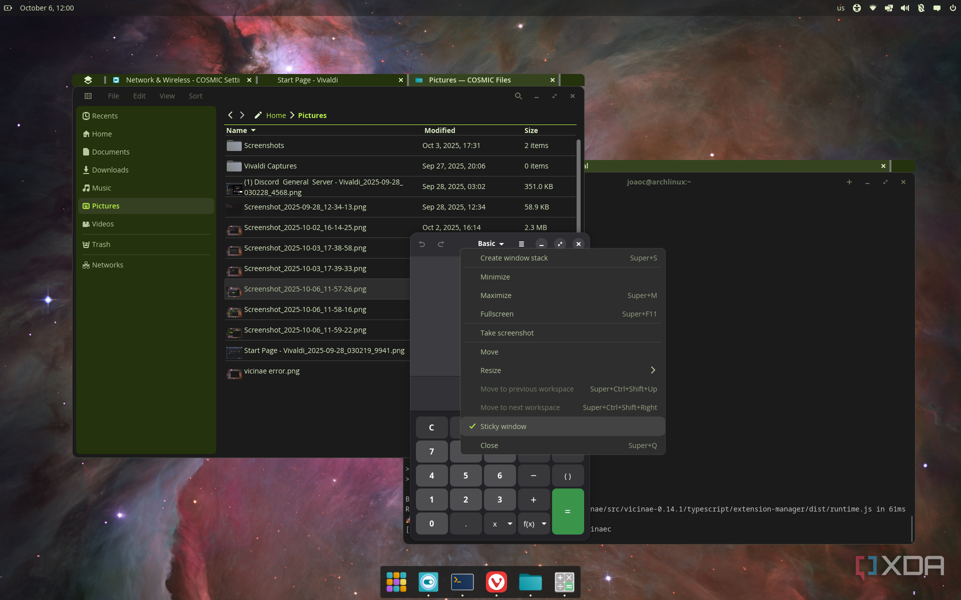 Cosmic Interface Linux COSMIC feels like the first Linux desktop designed for normal people