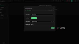 Create library in BookLore