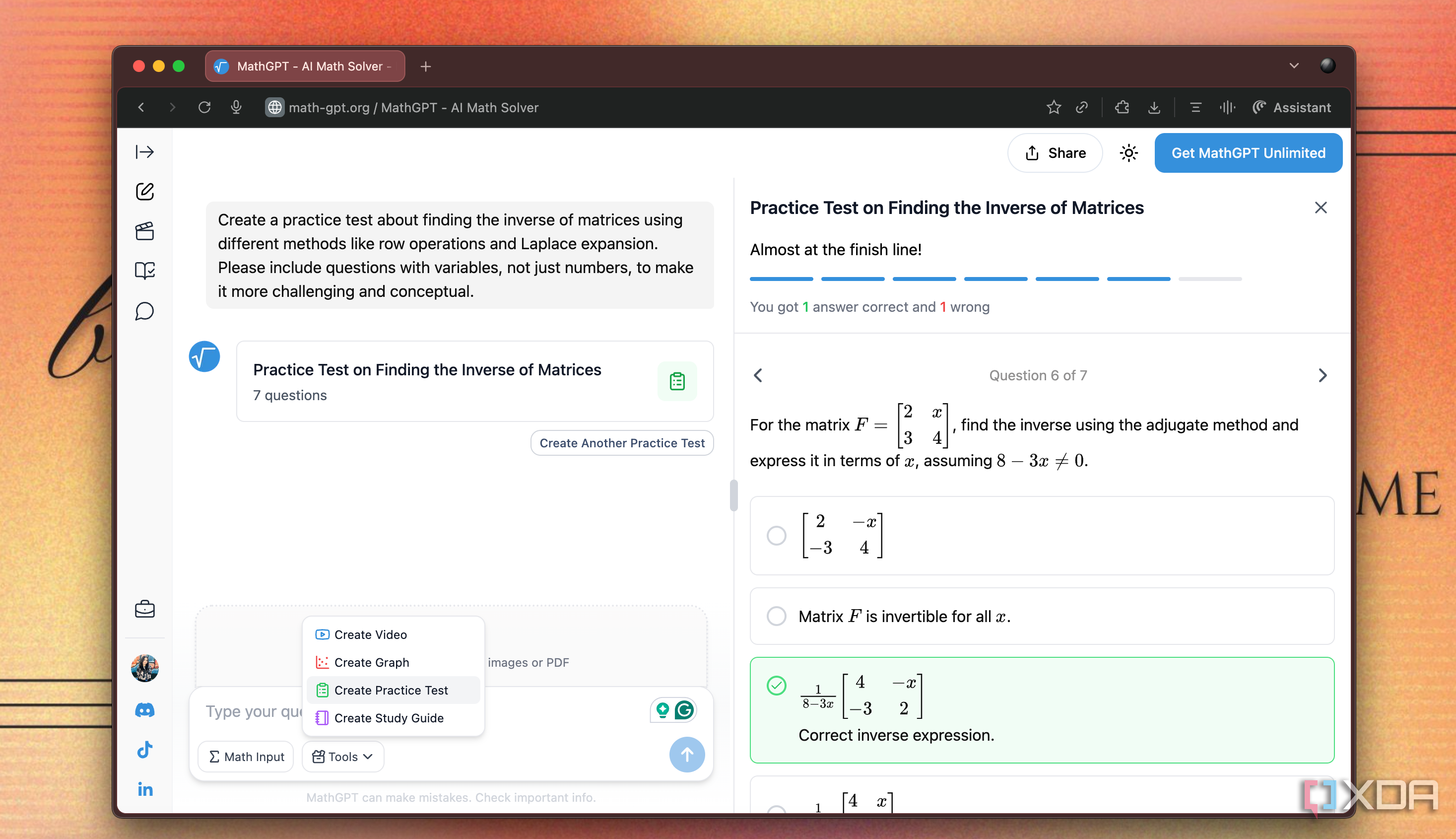 This tool is basically NotebookLM for math problems