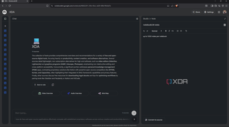 Creating quick note in NoterbookLM