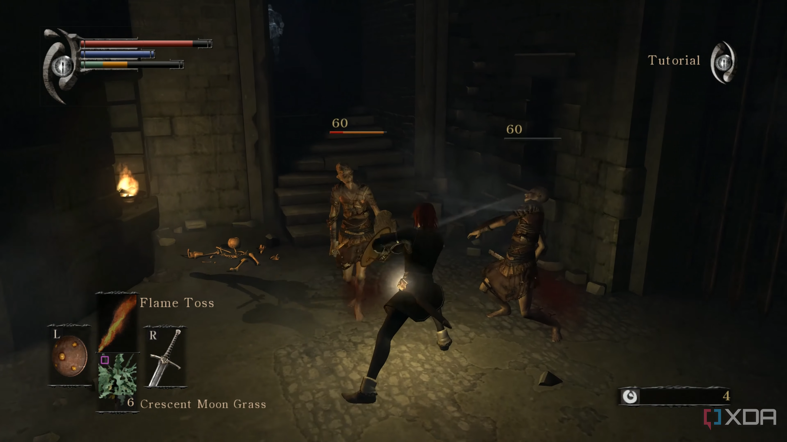 Demon's Souls 2009 running on RPCS3.