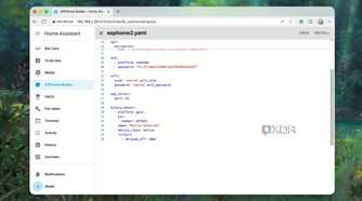 Adding ESPHome YAML code for motionsensor