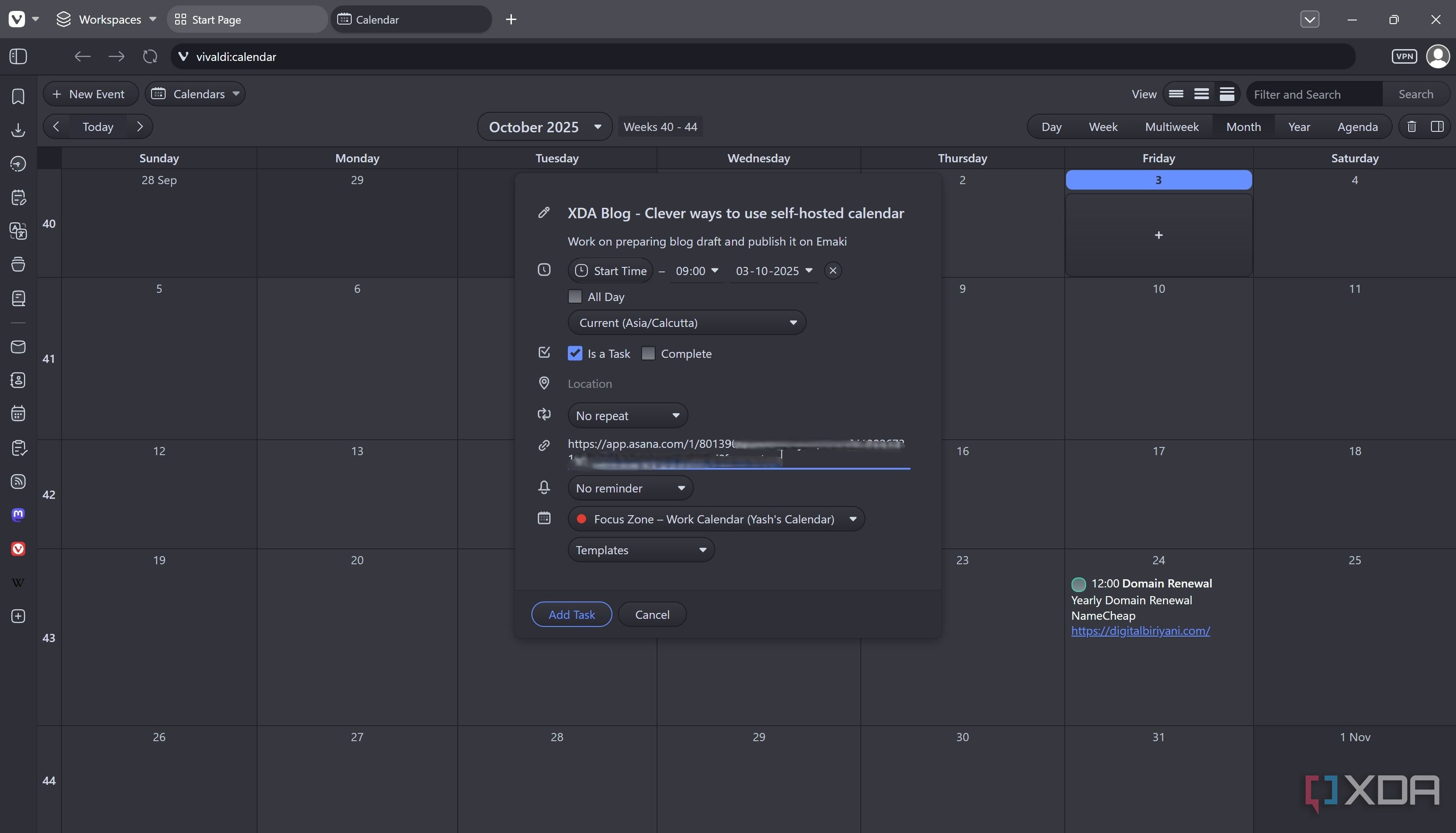 5 clever ways I use self-hosted calendar server to stay productive