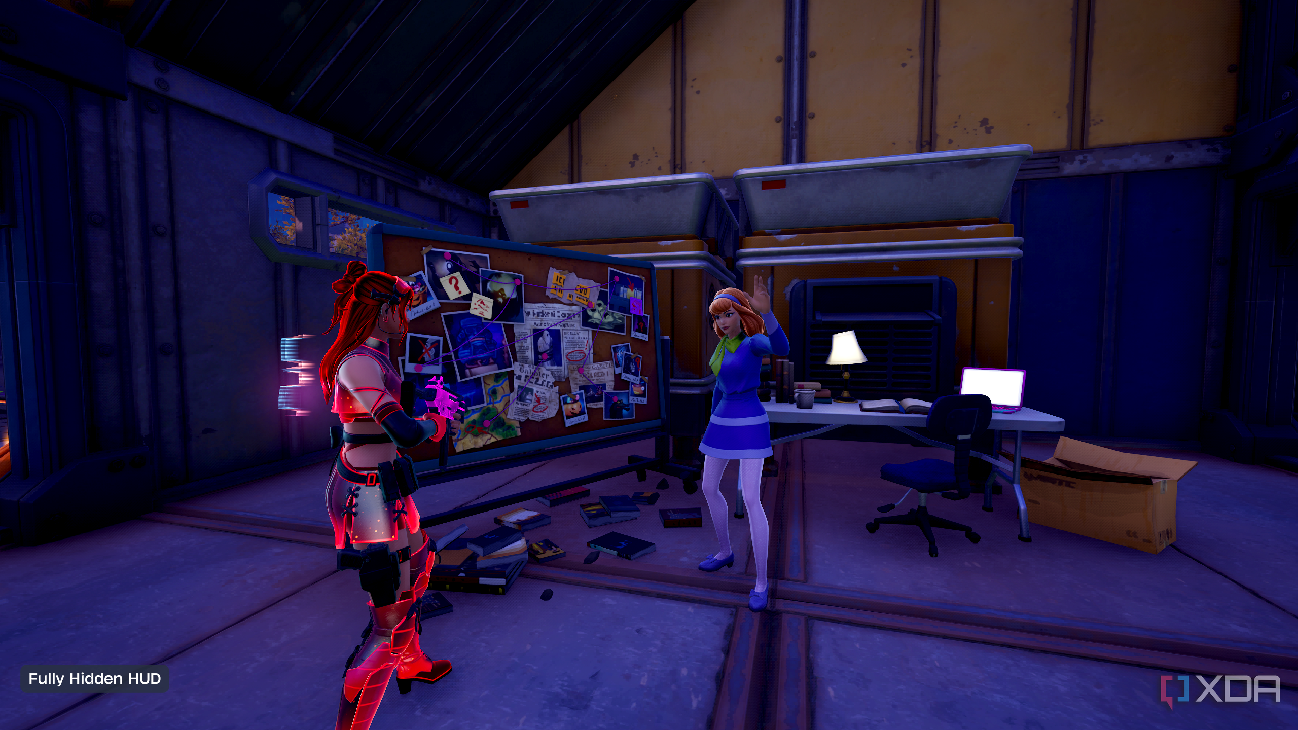 Daphne from the Mystery Gang in Fortnitemares 2025.